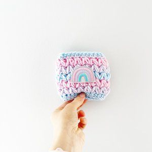 ✨ NWT Disney Love Is Love Rainbow Inspired Cup Cozy | Handmade
